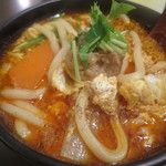 ゆとり亭 - カルビうどん