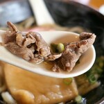 あったかプラザ - 肉うどん