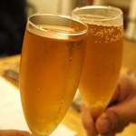 ジャパニーズキュイジーヌ 佐藤 - 本日5回目のカンパイ☆