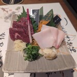 牛タン 馬刺し 特選和牛 ぶれゑめん - 