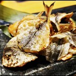 酒が進む！豆あじの炙り焼き