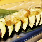夏限定！水なすの刺身～シークワァーサポン酢～