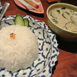 ワルン プアン - グリーンカレー