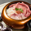 焼肉 牛島 - 料理写真:ワンチーム丼ユッケ付御膳