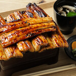 鰻処 いちかわ - 料理写真:うな重 マウンテン