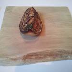 ナクレ - 玉葱 ポルチーニの粉末をかけて