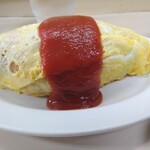 点心 - オムライス 600円 餃子 300円