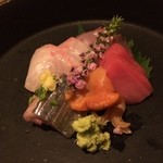 Yamasa Shouten Sushi Yoshi - 身がコリコリ。とても新鮮で美味しい