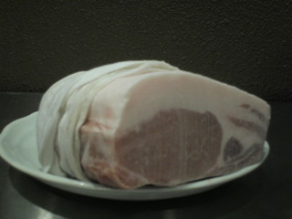 しゃぶ亭 - 白金豚ロースセット　2500円　岩手県　一番人気の豚です。肉のみ追加1400円