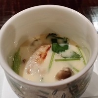 大三 - 焼き穴子の茶碗蒸し