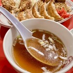 大阪王将 - 練馬セット スープ