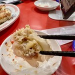 大阪王将 - ニンニク肉肉肉餃子