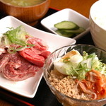 ホルモンとら屋 - 本格！盛岡冷麺は女性からの人気大◎！焼肉を食べて火照った体にピッタリです♪
