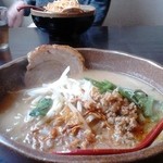 田所商店 - 信州味噌ラーメン+炙りチャーシュウ１枚