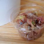 尾崎幸隆 丼 - サービス丼の小鉢