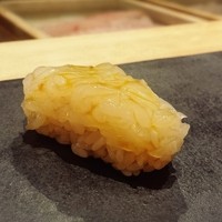 すし 喜邑 - しろいか黄身がけ