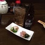 痛快酒場 - ★白ホッピー、お通し