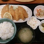 いちばん亭 - キスフライ定食　700円