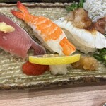 回転寿司 北海素材 - 料理写真:ランチセット