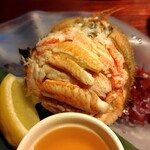 越後一会 十郎 - 毛蟹の甲羅詰め 2580円