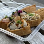 道後いなり ゆのや - お稲荷六種