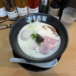 麺屋真星 - 料理写真:味玉濃密コク旨泡鶏白湯 塩（1410円）