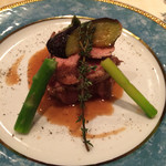 CHEZ KEN - 選べるメインの肉料理 鴨と大根のミルフィーユ