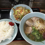 Chuuka Ryouri Shinonome Hanten - ラーメン定食650円