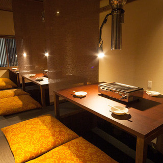 【大人の隠れ家】ゆったり個室で寛ぎながらの焼肉宴会