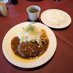 レストラン コロナ - ハンバーグセット 980円
