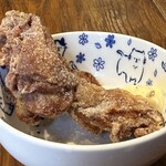 純米味噌らーめん みそら堂 - 唐揚げはとてもジューシー