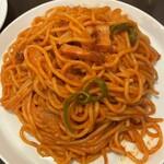 喫茶ノワール - 普通のナポリタンだけど丁寧で素材がそれぞれ良い感じ。