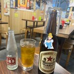のんき屋 - ウーロン(300えん)✧瓶ビール【大】(700えん)
(アサヒ・キリン・サッポロ)→【サッポロ】【税別価格】
✨.ﾟ･*..☆.｡.:*✨.☆.｡.:. *:ﾟ