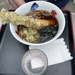 小田原パーキングエリア（下り） フードコート - ちくわ天そば
