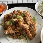 一軒餃子 - ソースは下に居る