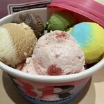 サーティワンアイスクリーム カメイドクロック店 - よくばりフェス10個1,270円　1日1人ひとパックまで