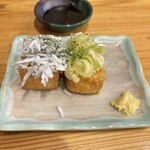 一軒め酒場 - 揚げたてしらすネギ