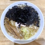 手打ち・佐野らーめん 一蓮 - 料理写真:こってり中盛麺かため岩海苔トッピング