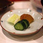 マンハッタングリル山王座 - 漬け物