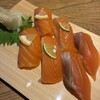 UGUISU - サーモン食べ比べ