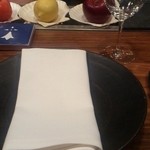 ベルトラン ラーシェ ル ブルターニュ 神楽坂 - テーブルセッティング