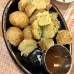 道とん堀 - 「北海道じゃがいもの鉄板焼き」600円税込み♫