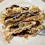 道とん堀 - 焼き上がり不十分（−＿−；）