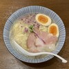貝だし麺 きた田 - 味玉貝だし麺