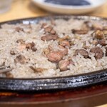 とり乃屋 - 2026.6 もも塩焼き後料理のガーリックライス