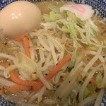 Kyuurin - 野菜つけ麺＋味付卵トッピング