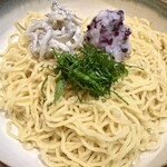 ラーメン大至 - 大黒本しめじ シラスおろし 塩つけ麺 1,500円