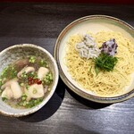 ラーメン大至 - 大黒本しめじ シラスおろし 塩つけ麺 1,500円