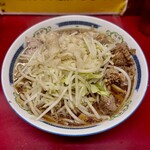 ラーメン二郎 - 2026年5月24日（日）20:00頃 大ブタヤサイアブラ800円 店主麺上げ