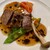 ル・シノワ 花栞 - 料理写真:◉ 松阪牛もも肉のステーキ　✨松阪牛の肉質を知り尽くした特別のソース✨発酵の力を加えた感動のソースでした！